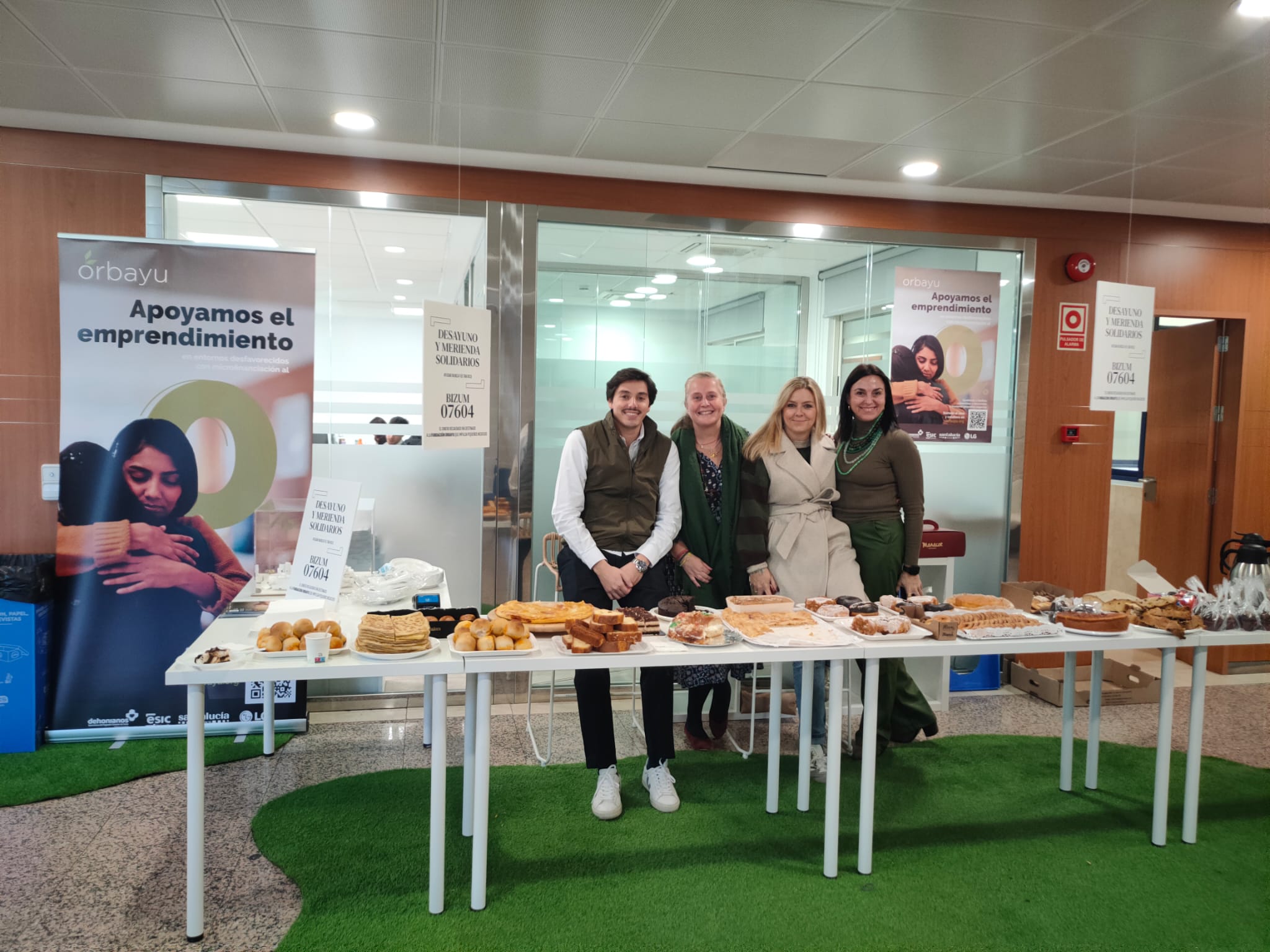 Desayunos y meriendas solidarios en ESIC University (Madrid)
